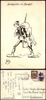 1944 CARTOLINE - MILITARI/UMORISTICHE - Saccheggiatori Di Bengasi - Illustratore Nastriani - Viaggiata 1941 FG (35) - Autres & Non Classés