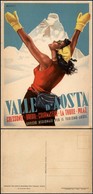 1961 CARTOLINE - PUBBLICITARIE - Valle D'Aosta Ufficio Regionale Per Il Turismo - Illustrata Musati - Nuova FG (45) - Autres & Non Classés