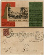 1996 CARTOLINE - COMMEMORATIVE - 5 Giornate Di Milano - Le Barricate A Porta Tosa - Viaggiata 1900 - Altri & Non Classificati