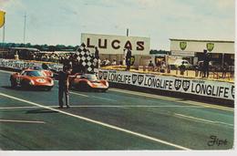 24 Heures Du MANS L'arrivée Des Vainqueurs ( Avec Cachet 1966 ) - Le Mans