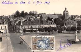 72-CHATEAU-DU-LOIR- PLACED EL'HÔTEL DE VILLE ET L'EGLISE - Chateau Du Loir