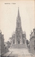 Cp , 80 , BEAUVAL , L'Église - Beauval