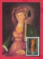 234261 /  Art Zahari Zograf -  WOMAN ,  SAMOKOV ,  Bulgaria Maximum Card (CM) Maximumkarten (MC) - Covers & Documents