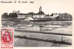 85-NOIREMOUTIER- LES MARAIS SALANTS- A L'ARRIERE - PLAN LE CHATEAU ET L'EGLISE - Noirmoutier