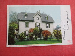 Harriet Beecher Stowes Residence  Has Crease  Hartford Connecticut >  Ref 2970 - Hartford