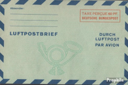BRD (BR.Deutschland) LF5 Luftpost-Faltbrief Ungebraucht 1949 Wertkästchen - Briefomslagen - Ongebruikt