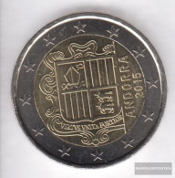 Andorra And 9 2015 Stgl./unzirkuliert Stgl./unzirkuliert 2015 2 Euro Kursmünze - Andorre