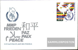 DDR U5 Official Envelope Unused 1986 Peace - Briefomslagen - Ongebruikt