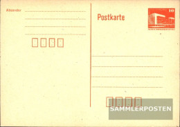 DDR P86I Official Postcard Unused 1986 Structures - Sonstige & Ohne Zuordnung