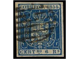 172 ° ESPAÑA. Ed.27. <B>6 Reales</B>. MAGNÍFICO EJEMPLAR. Cert. COMEX. Cat. 450?. - Sonstige & Ohne Zuordnung