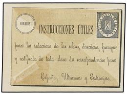 756 ESPAÑA: FRANQUICIAS POSTALES. Tarjeta Anuncio Del Uso Del Sello De La <B>CARTILLA POSTAL.</B> MUY RARO. - Sonstige & Ohne Zuordnung