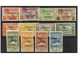 820 ** ANDORRA. Ed.NE 13/24, NE 25/36. <B>NO EMITIDOS.</B> Series Completas. LUJO. Cat. 113?. - Andere & Zonder Classificatie