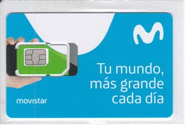 GSMT-256 TARJETA GSM-SIM DE MOVISTAR  CONTRATO    (NUEVA-MINT) - Telefonica