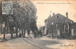 Ambérieu  En Bugey     01       Avenue De La Gare                   (voir Scan) - Zonder Classificatie