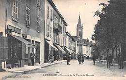 Ambérieu En Bugey       01       Un Coin De La Place Du Marché               (voir Scan) - Unclassified