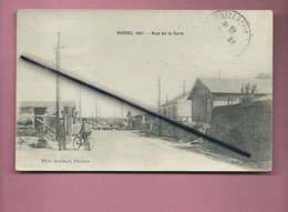 CPA  -  Roisel 1921 -  Rue  De La Gare - Roisel