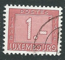 Luxembourg - Taxe  -  Yvert N° 30 Oblitéré       - Ad36917 - Impuestos