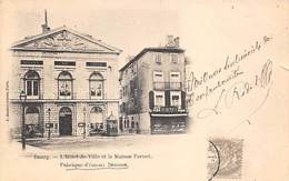 Bourg En Bresse     01      Hôtel De Ville Et La Maison Fornet  Fabrique D'émaux              (voir Scan) - Andere & Zonder Classificatie