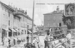 Oyonnax     01       Rue Bien Embarrassée. Travaux De Route           (voir Scan) - Oyonnax