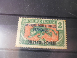 OUBANGUI YVERT N°44* - Unused Stamps