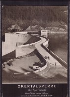 Clausthal Zellerfeld Altenau Schulenberg - S/w Die Sperrmauer Der Okertalsperre Im Harz - Clausthal-Zellerfeld