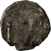 Monnaie, France, Denier, Marseille, TB+, Argent - 470-751 Merovingian