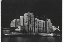 Delcampe - CPSM 72 ( Sarthe ) - SOLESMES - L'Abbaye Illuminée - 11 Fevrier 1958 - Solesmes