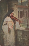 Künstlerkarte AK Hermann Kaulbach Ave Maria Kunst Art Malerei Münchner Schule München - Kaulbach, Hermann