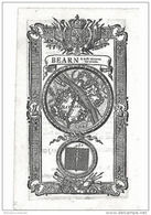 EX LIBRIS Ancien < BEARN & Baffe Navarre Fept Place - BAYONE - 93e - Exlibris