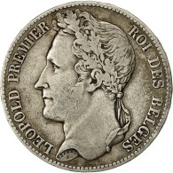 Monnaie, Belgique, Leopold I, 5 Francs, 5 Frank, 1847, TTB, Argent, KM:3.2 - 5 Frank