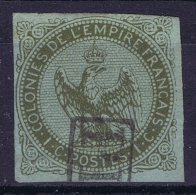 Colonies Générales: Yv Nr  1 Obl./Gestempelt/used   Cachet  PD In Box  Réunion - Eagle And Crown