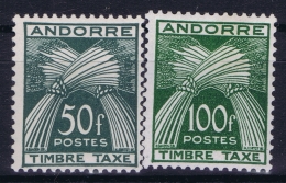 Andorra : Yv Nr 40 + 41 Postfrisch/neuf Sans Charniere /MNH/** - Nuovi