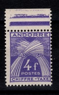 Andorre - Taxe YV 28 N** Gerbe Cote 7 Euros - Unused Stamps