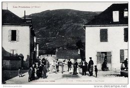 D65 Htes PYRENEES < Vue Animée - VIELLE AURE, LA PLACE - Vielle Aure