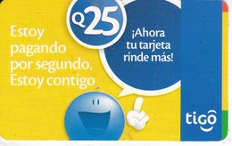 TARJETA TIGO DE GUATEMALA DE 25 QUETZALES - Guatemala