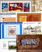 EXPO 1990 Israel 8 Blocks 7 10 18 23 30 42 44 41 Imp. ** 138€ Glasfenster Hojas Art Blocs M/s Sheets Bf Philatelics - Ongetande, Proeven & Plaatfouten