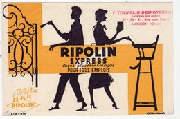 Juin18   81850    Buvard   Ripolin Express   Alençon - Farben & Lacke