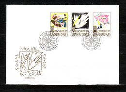 301h * LIECHTENSTEIN 1096/8 * WEIHNACHTEN 1994 * MICHEL 5,00 * ERSTTAGSGESTEMPELT **!! - Briefe U. Dokumente