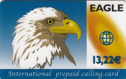 SPAIN - Eagle, Prepaid Card 13,22€, Used - Aquile & Rapaci Diurni