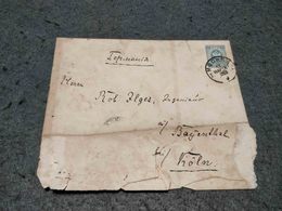 RARE RUSSIA STATIONERY CIRCULATED COVER MOSCOW TO BAYENTHAL 1888 - Stamped Stationery