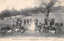 La Valbonne    01       Manœuvres Des 13 ème Et 14 ème Corps D'armées  1909      (voir Scan) - Non Classés