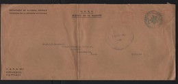 CANADA ATOMIC WEAPONS MONITORING OFFICIAL MAIL UNITED KINGDOM ALDERMASTON 1966 - Lettres & Documents