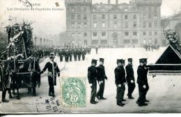 N°62538 -cpa Paris -les Obsèques Du Capitaine Casties- - Sapeurs-Pompiers