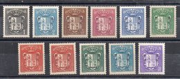 ANDORRE  N°47 à 51-53-54-57 à 60 Neufs Avec Ou Sans Charniere Cote 7.45€ - Unused Stamps