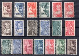 ANDORRE  N°100 à 118 Sauf 108A  Neufs Avec Ou Sans Charniere Cote 17,20€ - Unused Stamps