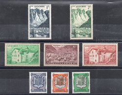 ANDORRE  N°123-125-128-138-139-153A-153B-154 Neufs Avec Ou Sans Charniere Cote 6€ - Ungebraucht