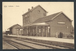 +++ CPA - LEBBEKE - Statie - Gare - P.I.B.    // - Lebbeke