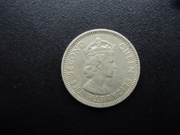 CARAÏBES ORIENTALES : 25 CENTS   1963   KM 6    TTB - Territoires Britanniques Des Caraïbes