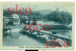 ITALIA TORINO, Ponte Vittorio Emanuele E Gran Madre Di Dio; Italy - Ponts