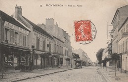 MONTGERON - Rue De Paris - Montgeron